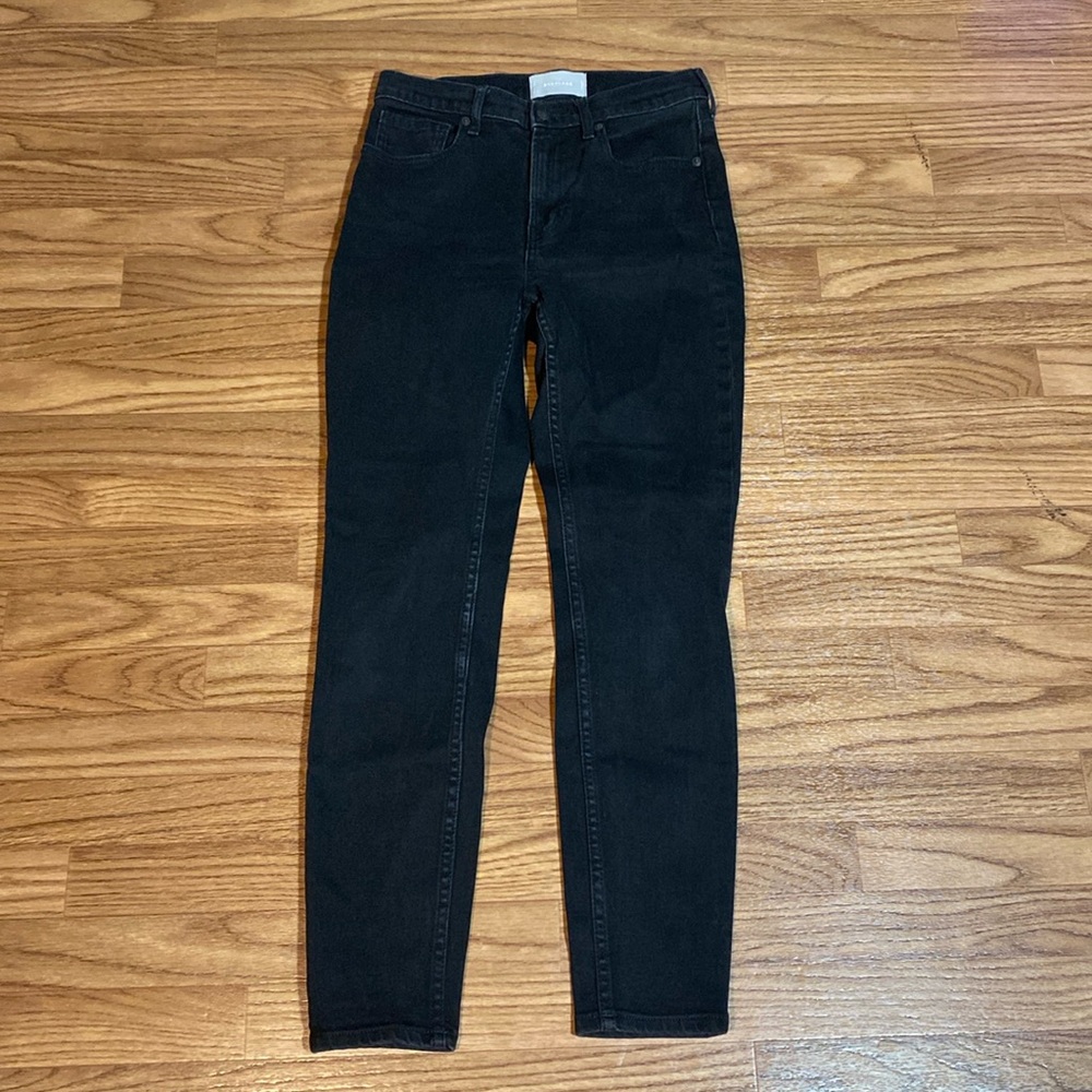 Everlane jeans 27 regular at black skinny basic fall winter good condition